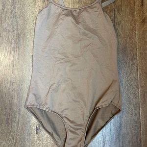 Brown Bloch  leotard size 12
